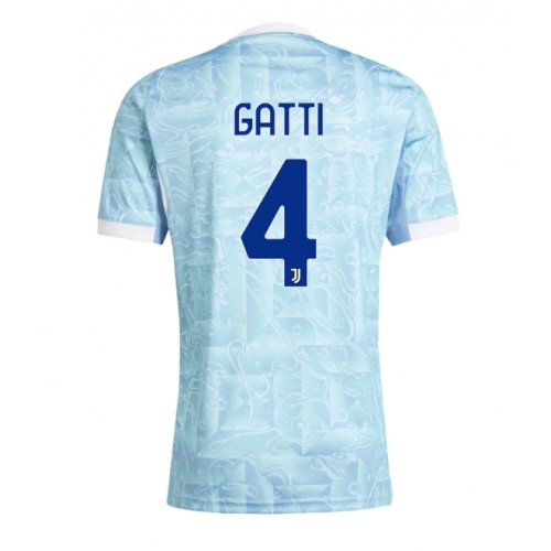 Billige Fotballdrakt Juventus Federico Gatti #4 Replika Bortedrakt 2025-26 Kortermet Billige Fotballdrakt Juventus Federico Gatti #4 Replika Bortedrakt 2025-26 Kortermet